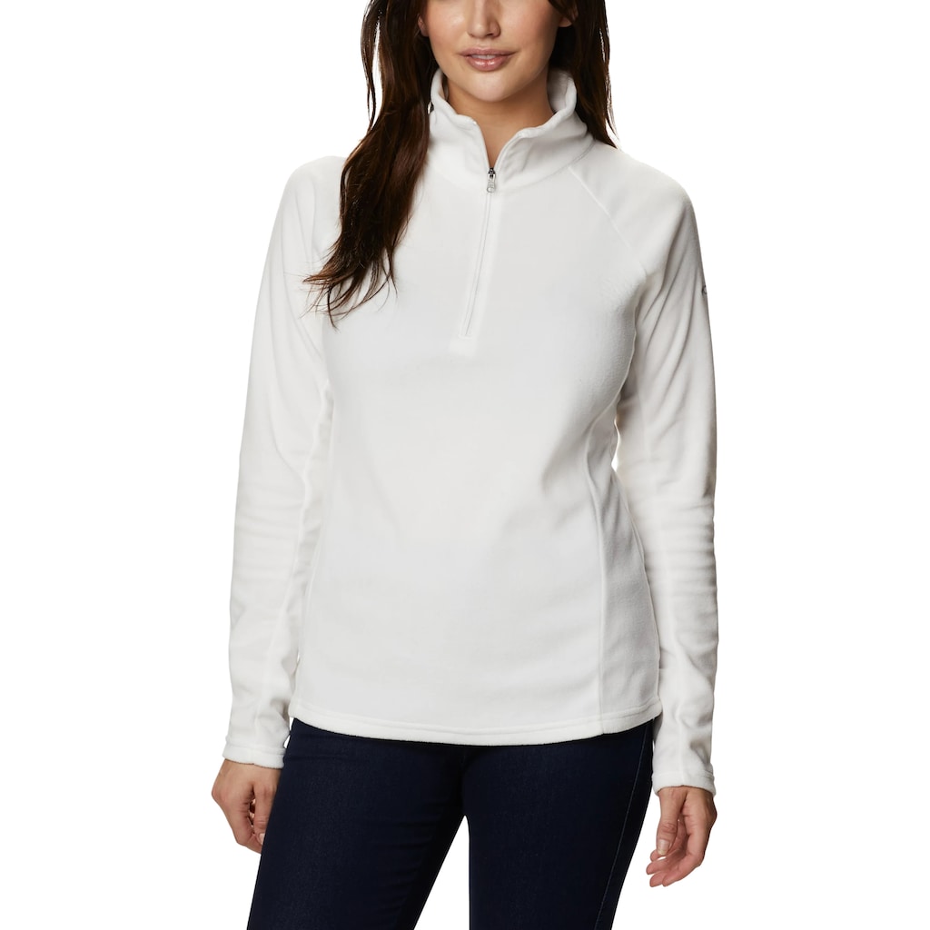 Fleecová Mikina dámská teplá mikina fleecová Columbia Glacial IV Half Zip Sea Salt M