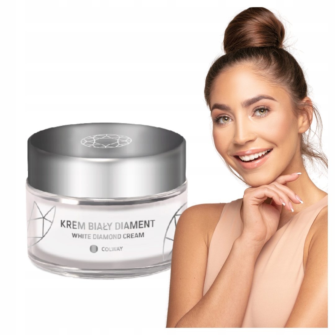 Colway Krém Bílý Diamant White Diamond Cream Kolagen 50 ml