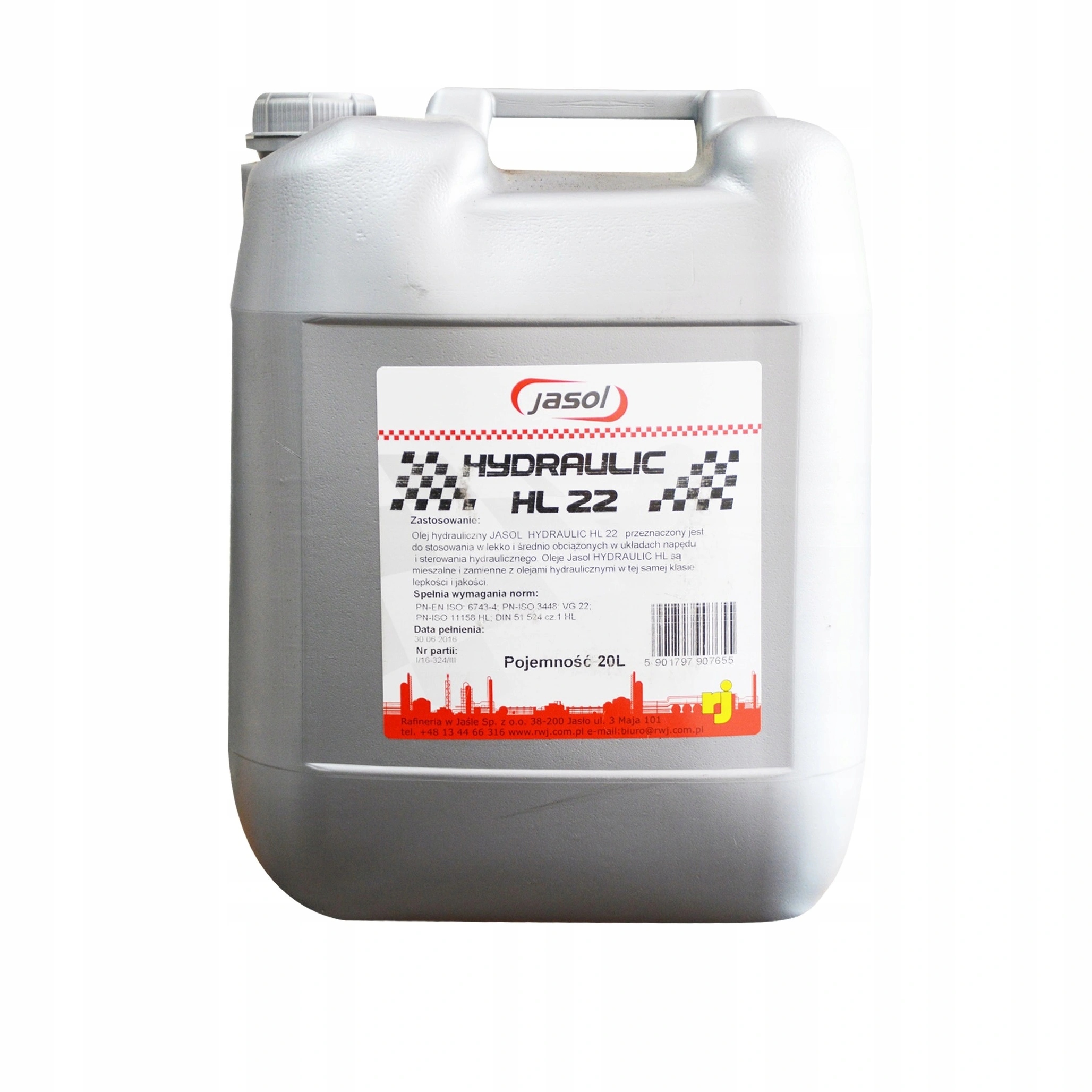 

Jasol Hydraulic Hl 22 op.20l