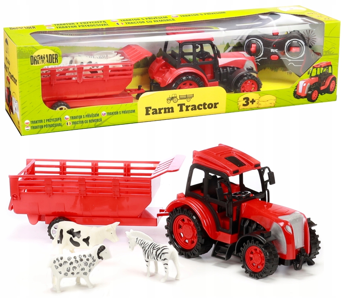 

Zdalnie Sterowany Traktor Z Przyczepą Farma Pilot
