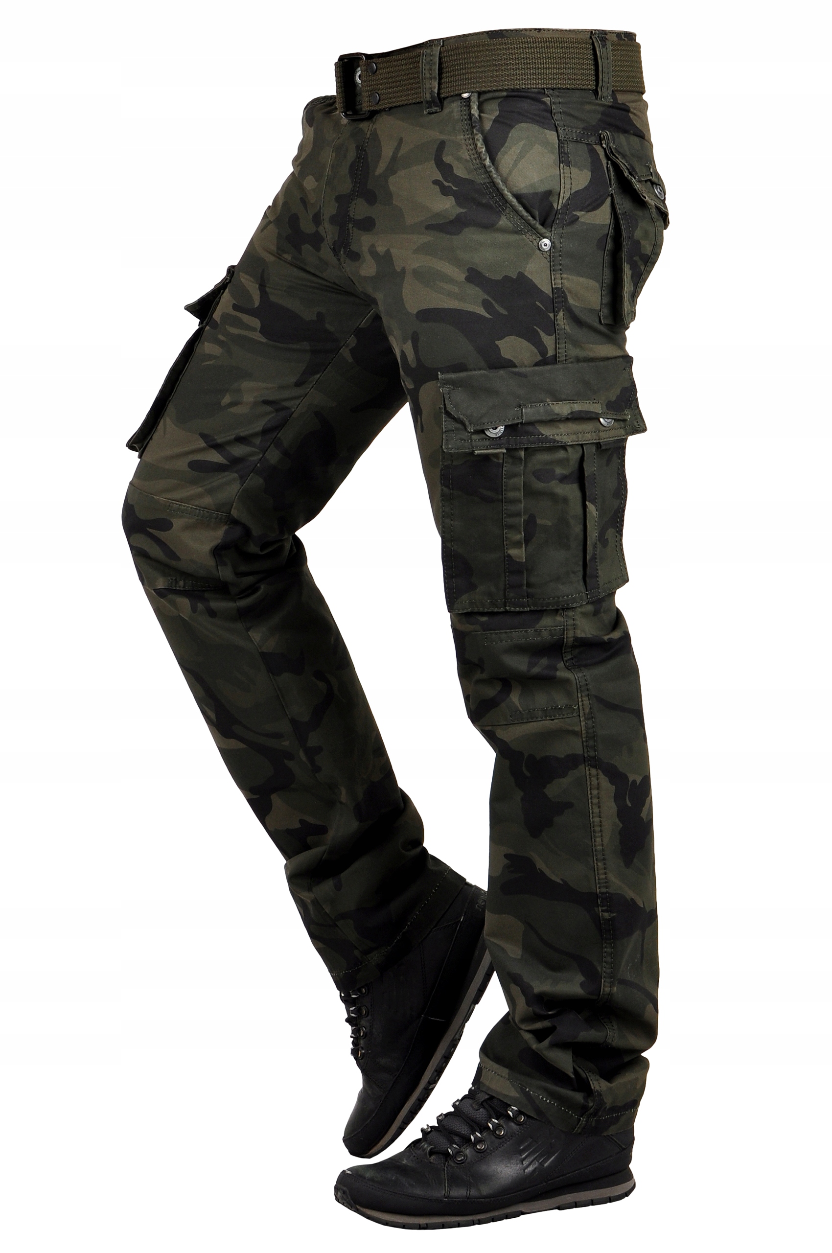 it096-9 r. 38 ROBOCZE BOJÓWKI PASEK GRATIS MORO Długość nogawki długa