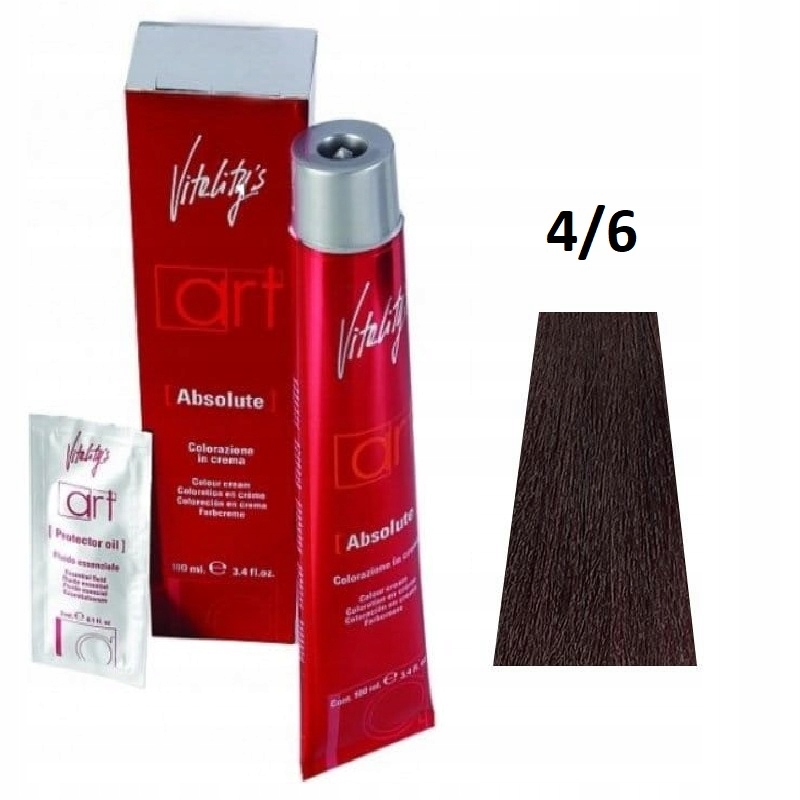 

Profesjonalna farba do włosów Vitalitys 4/6 4,6