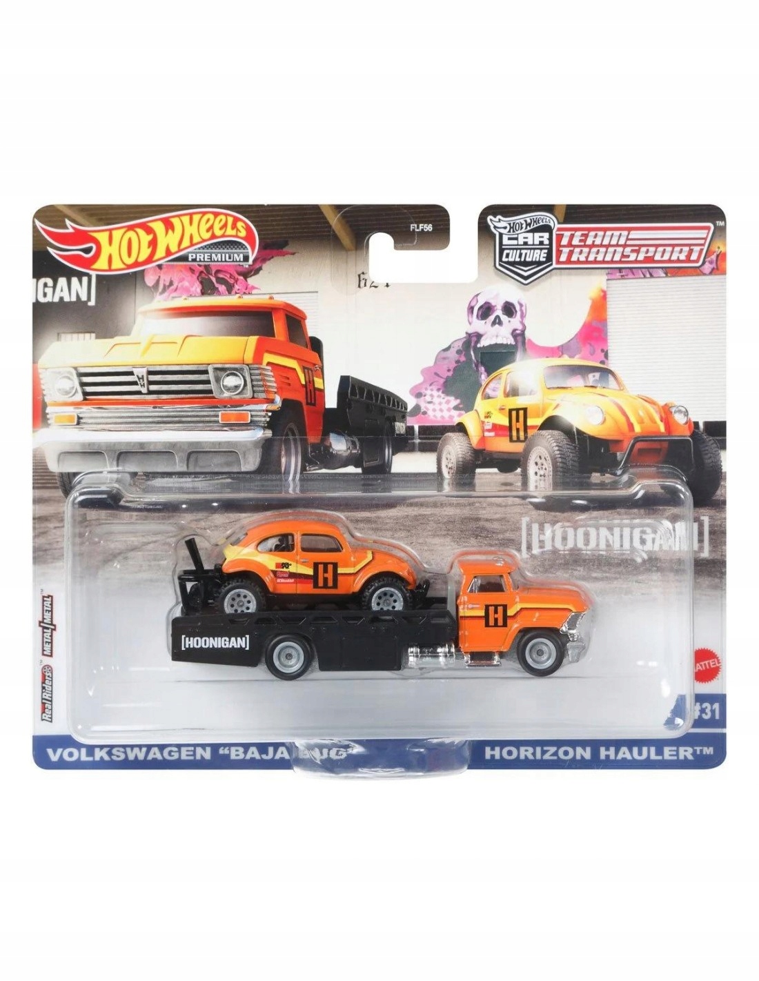 

Hot Wheels Autko Volkswagen Baja Bug Horizon Haule