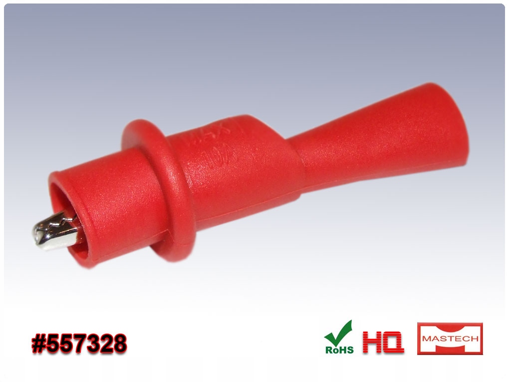 Zacisk Typu Krokodylek (2mm) Czerwony Producent Mastech