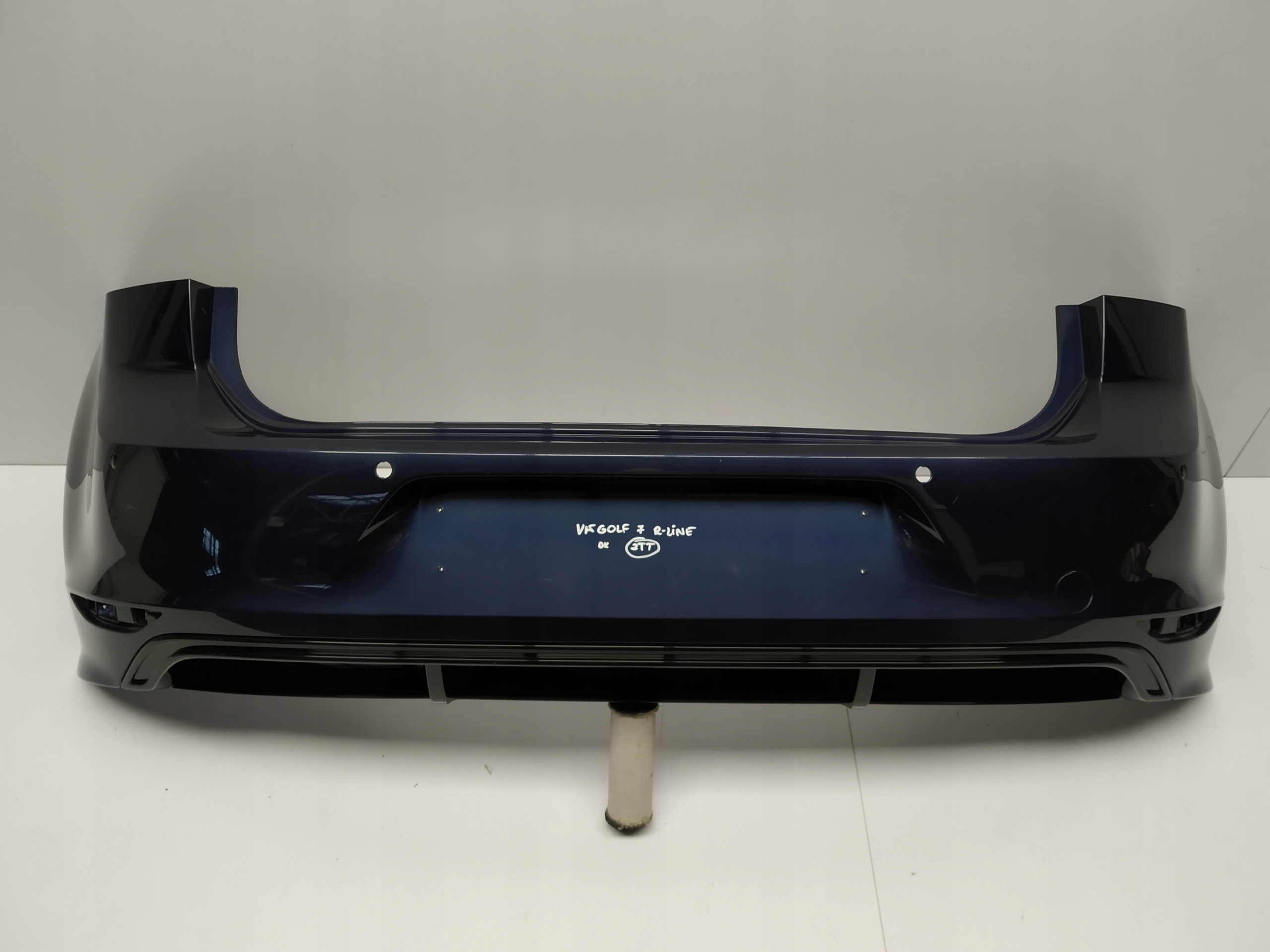 12R- VW GOLF VII 7 HB R LINE STOSSSTANGE HECK BLAUER VOR LIFT