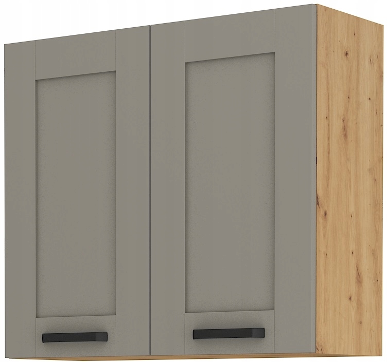 Kuchyňská Skříňka Závěsná Horní Šedá Dub Artisan Cleo 71,5X80X31