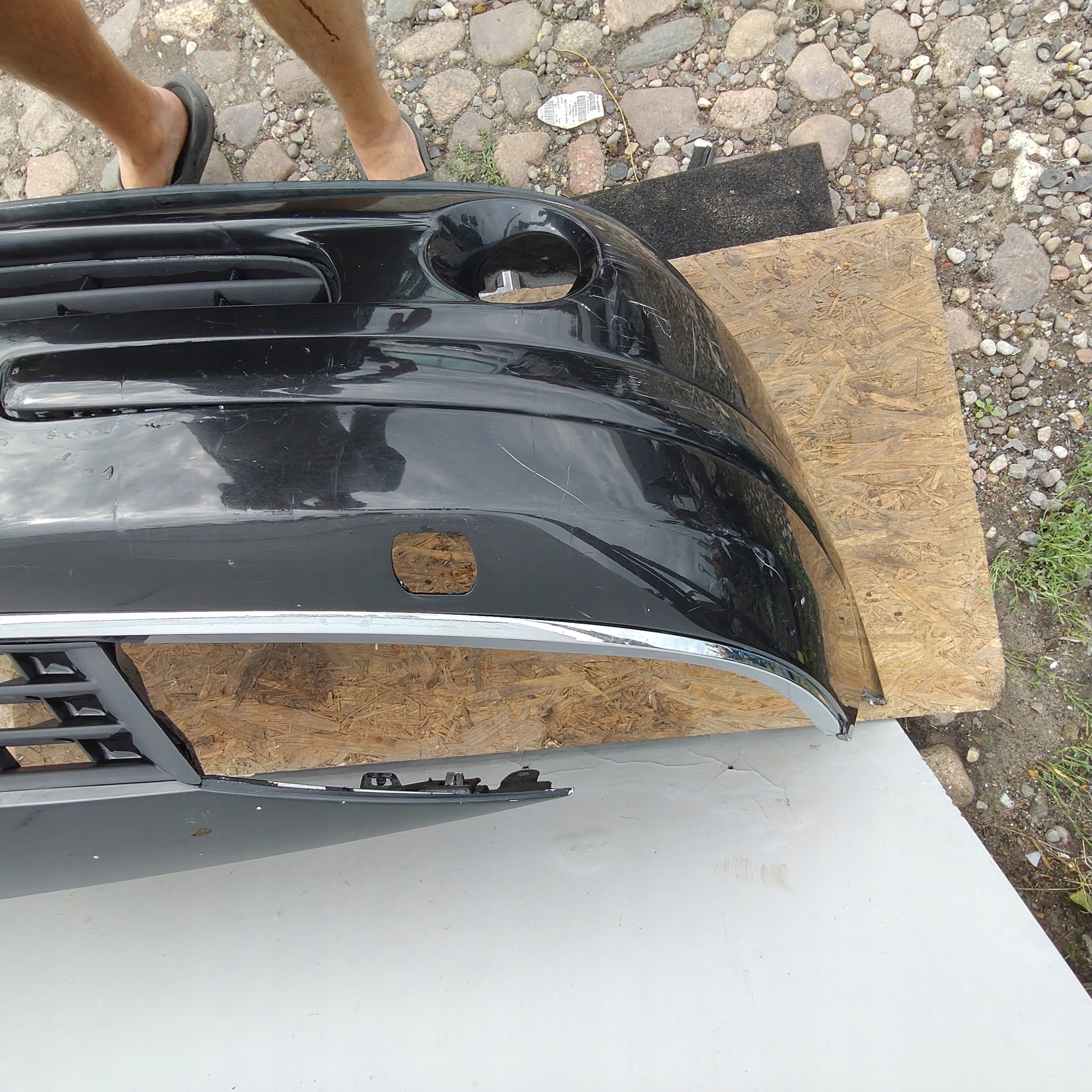 front bumper front RENAULT LAGUNA II LIFT washers