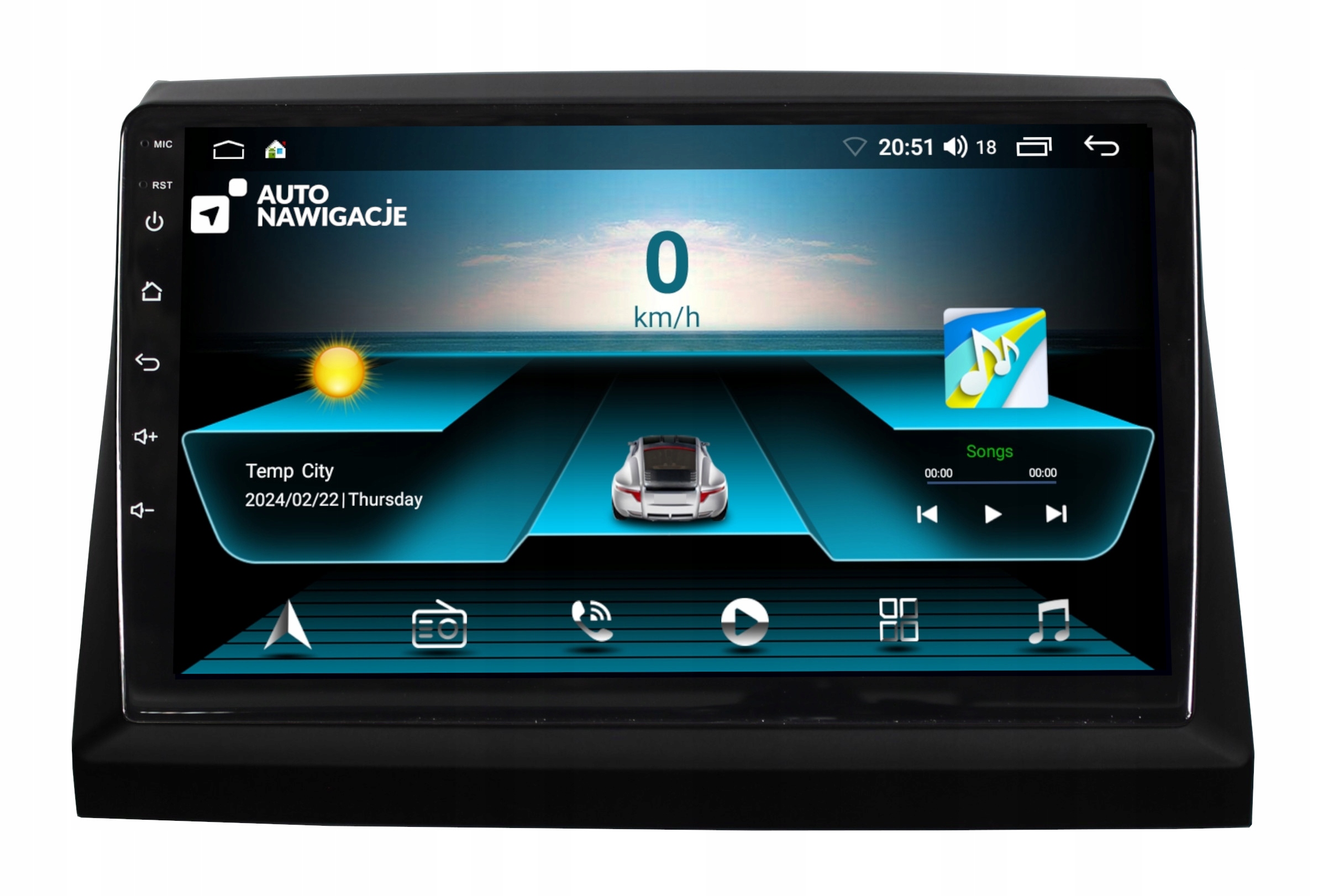 Radio Nawigacja Gps Jeep Commander 2005-2010 Android