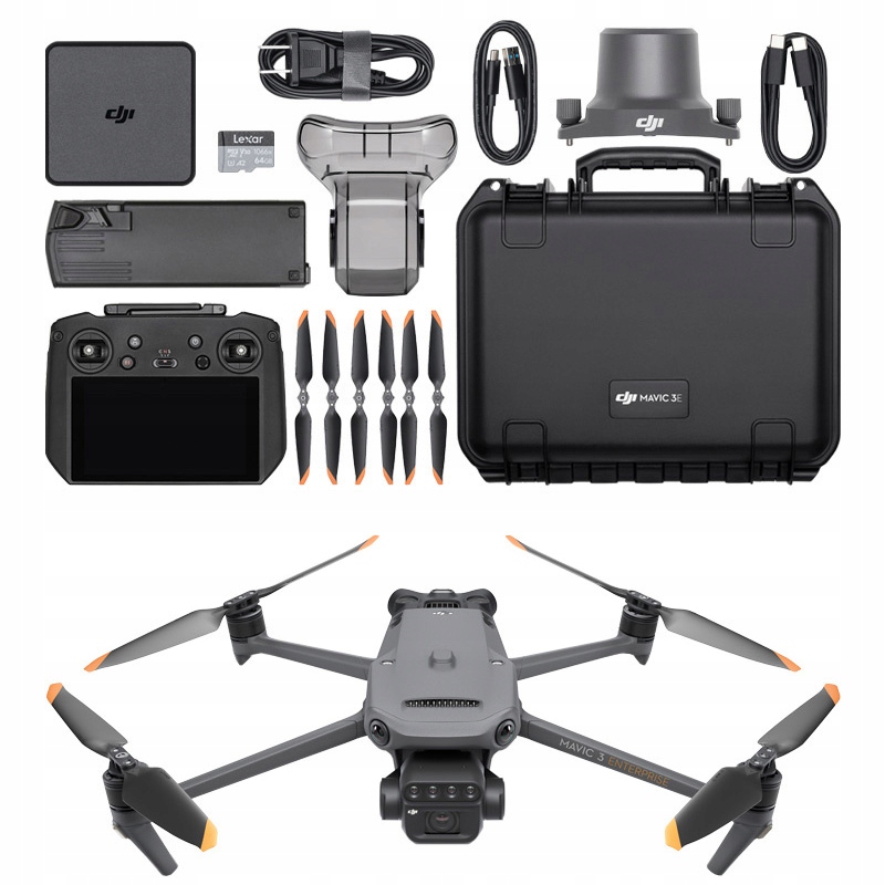 Profesionální dron Dji Mavic 3 Multispectral C2 20MP Rtk Dji Care 1 rok