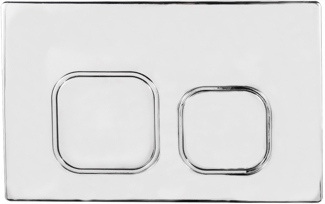 Splachovací tlačítko pro Wc stojan Jomo Werit JomoTech, lesklý chrom