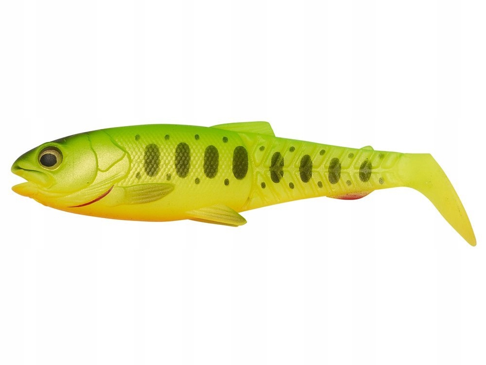 Savage Gear Cannibal Paddletail 8,5cm Firetiger