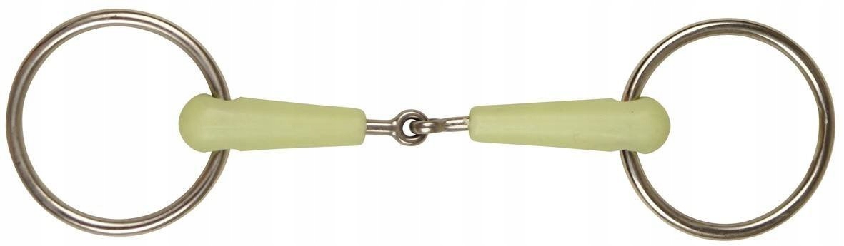 Wędzidło York smakowe pojedynczo łamane 19 mm 12,5cm