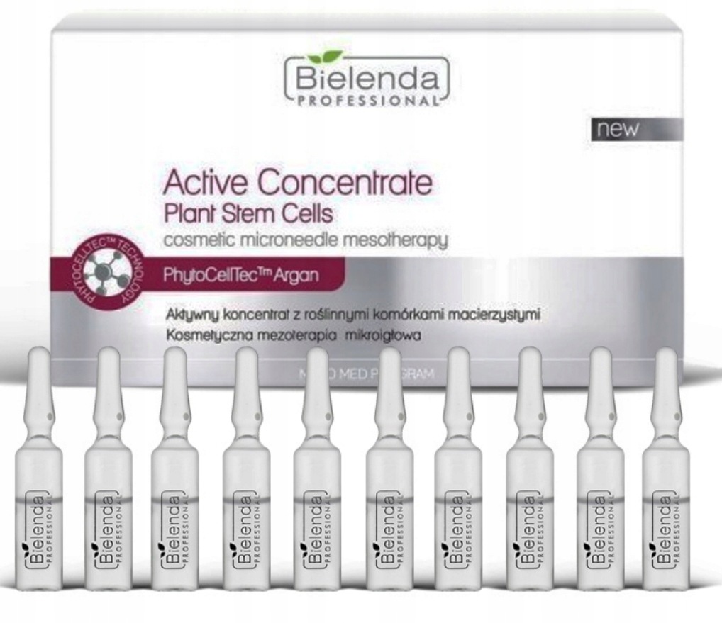 Bielenda Aktywny koncentrat z roślinnymi komórkami macierzystymi 10 x 3ml