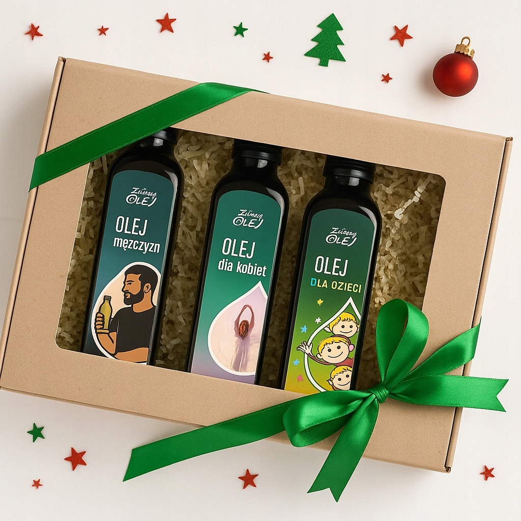 Dárková Sada Oleje pro rodinu On Ona Dítě Vánoční krabička 250 ml