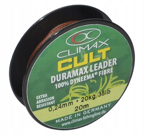 Plecionka Climax Cult Duramax Leader Ø 0,140 mm