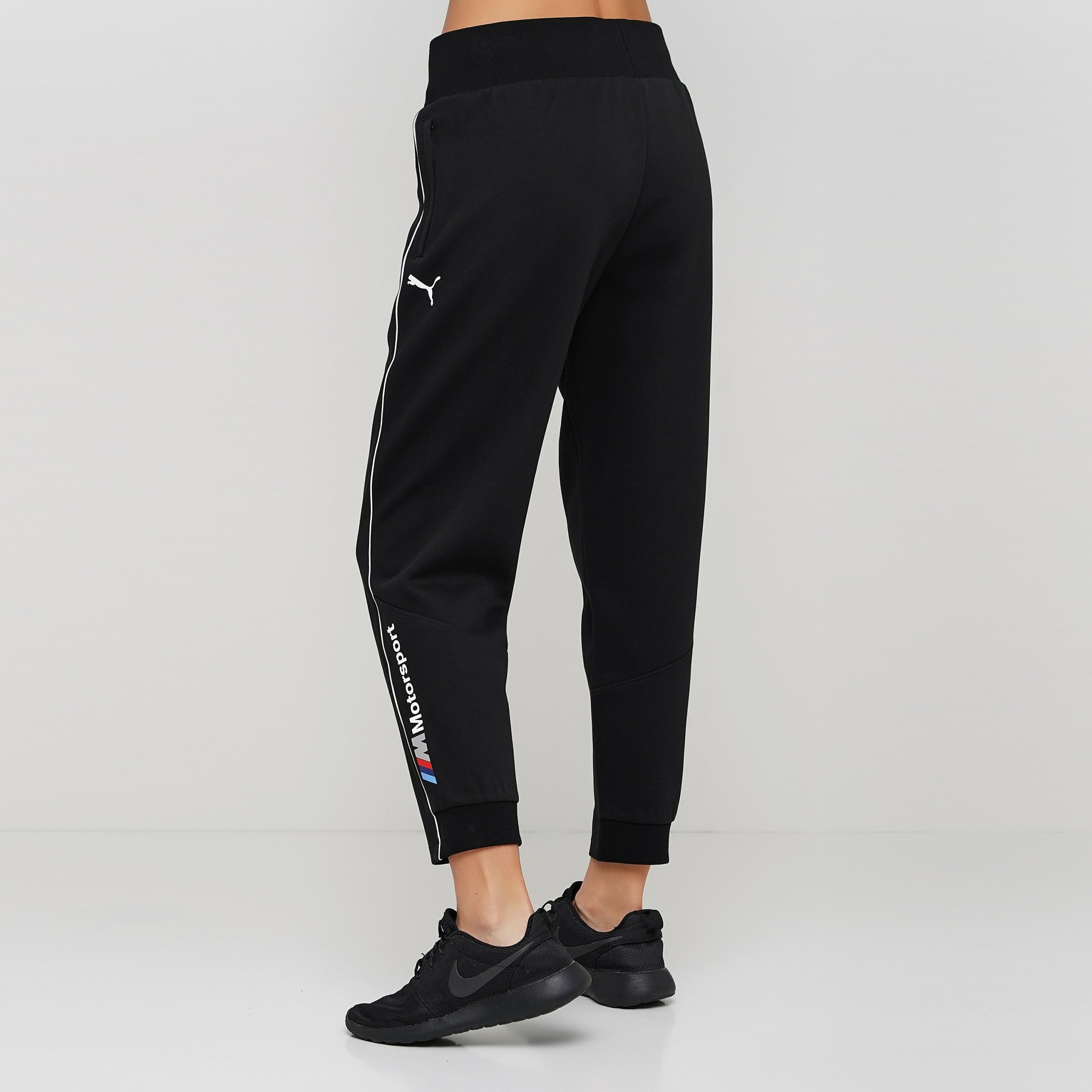 Spodnie dresowe damskie Puma BMW MMS Sweat Pants M Materiał dominujący bawełna