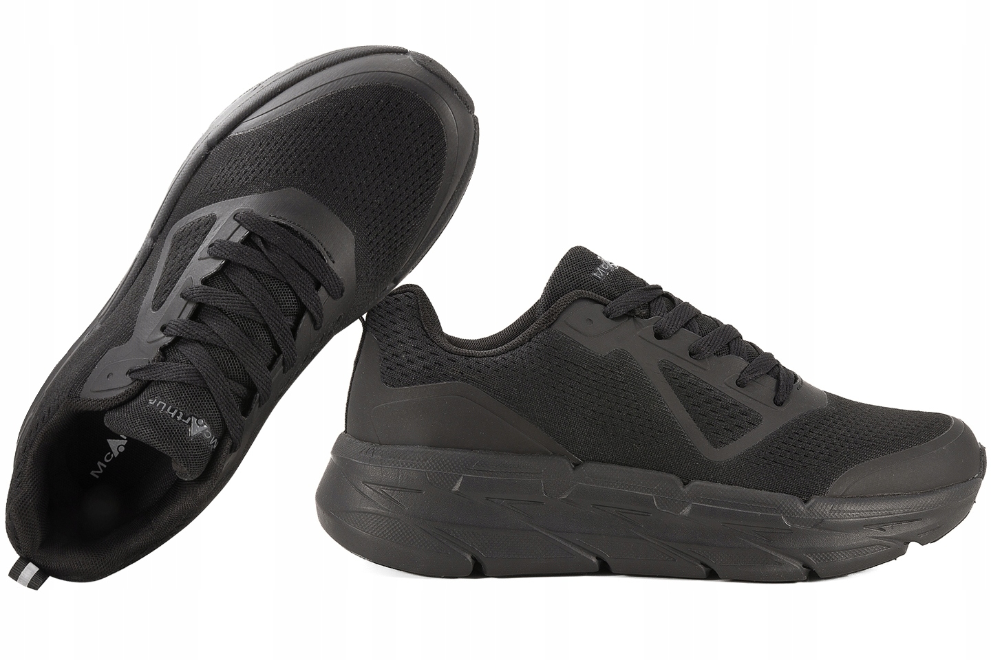 McArthur MC2 Sportovní Boty Tenisky Pánské Pu černé 44 Černá