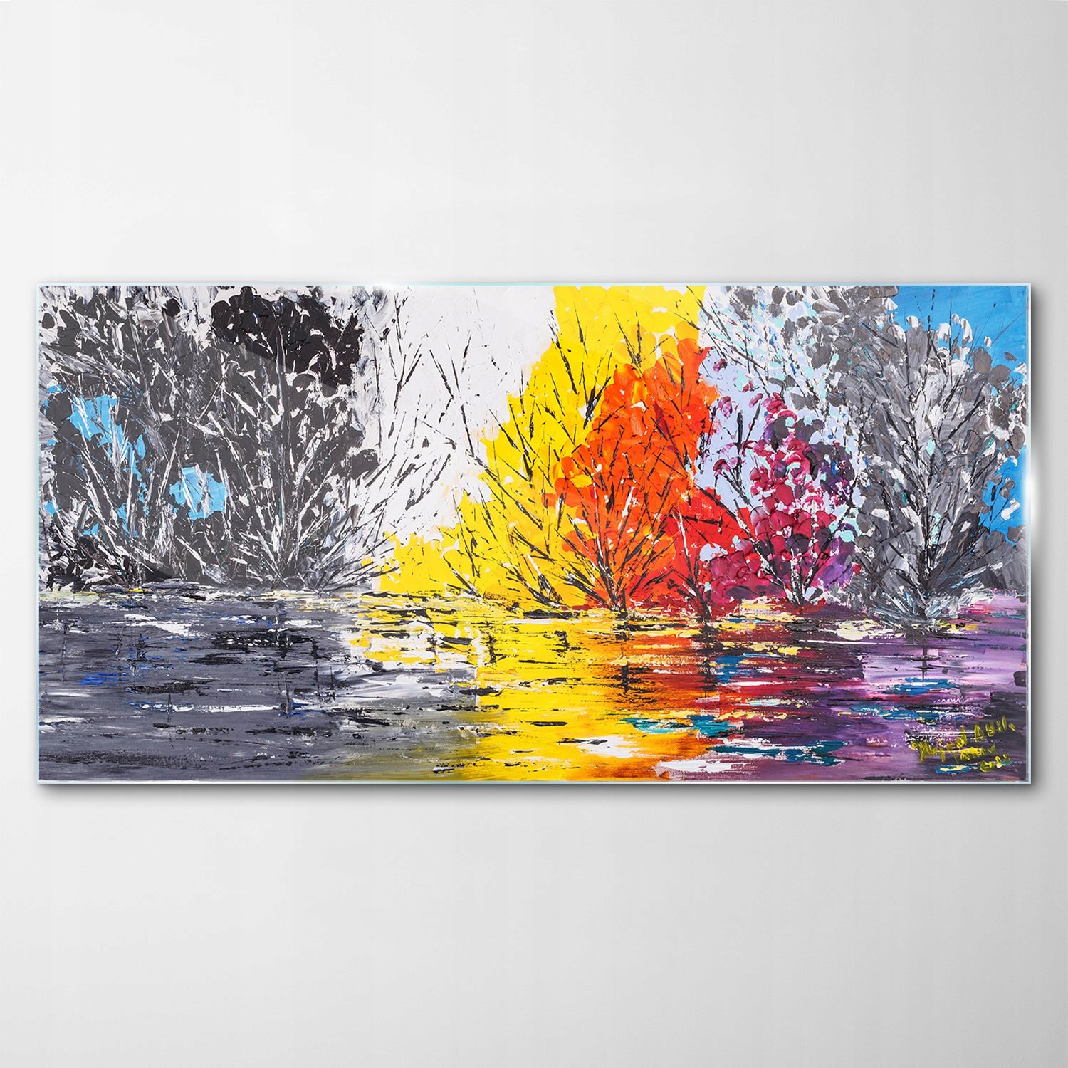 

Obraz na Szkle Dekor Drzewa Natura Sztuka 120x60