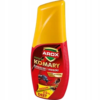 

Arox Płyn na komary kleszcze i meszki Deet, 50 ml