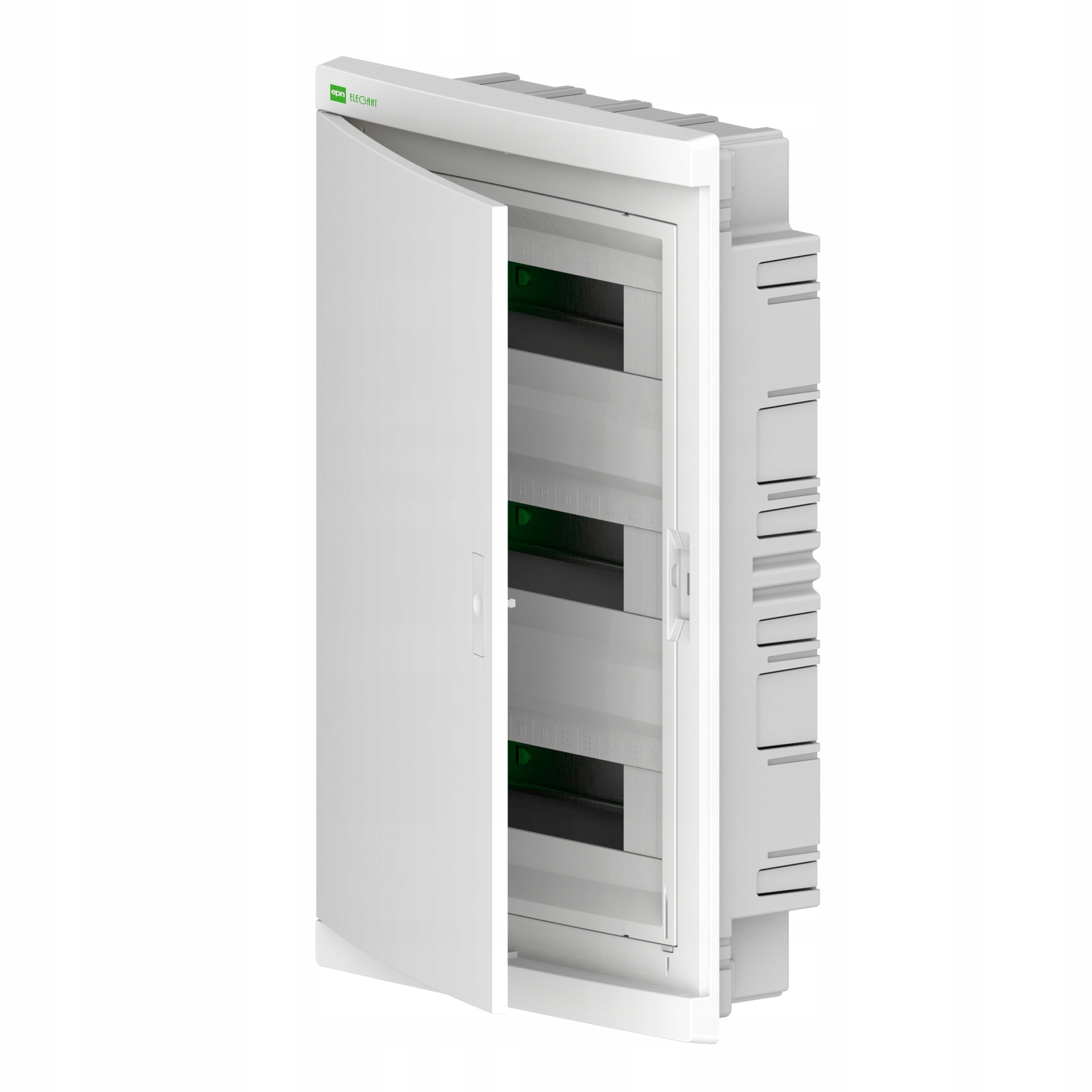 Epn 2455-00 Elegant Rozdzielnica 3x12 Pe+n podtynkowa Ip 40 kolor biały