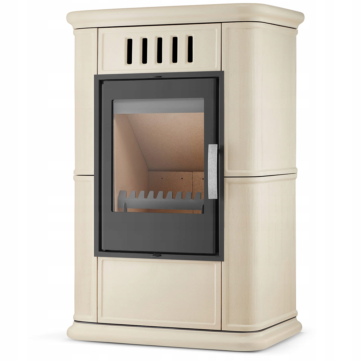 Kamna kachlový krb kozí kamna krbová vložka Olbia Cappuccino 6,3 kW