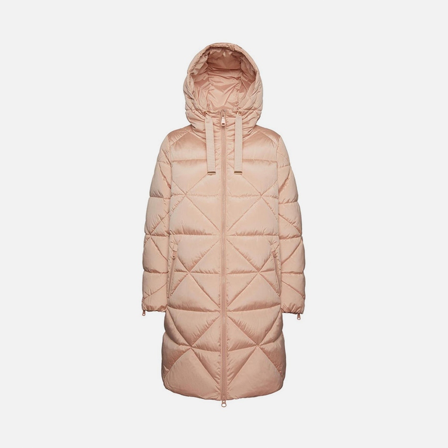Geox Růžová dámská parka Geox Allenie