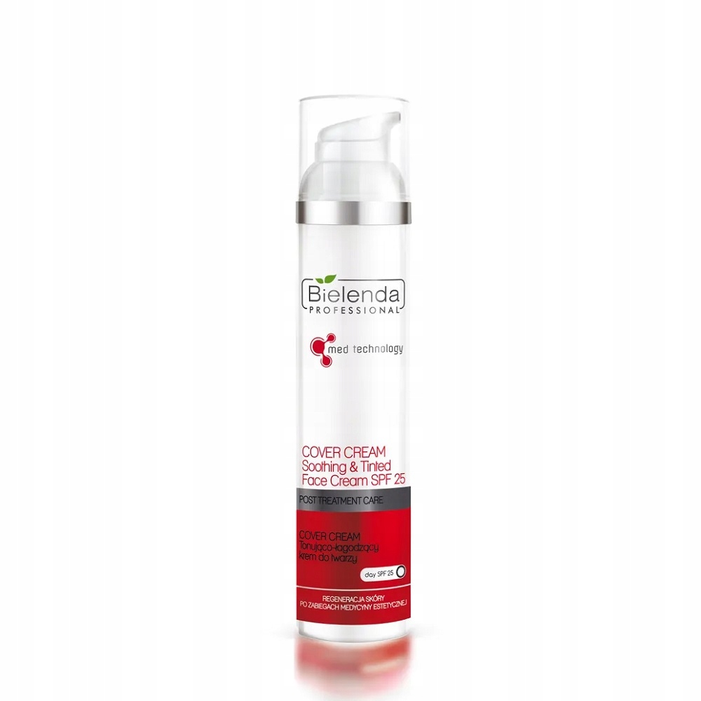Jemný tónující a zklidňující krém Cover Cream Spf 25 Bielenda 100 ml