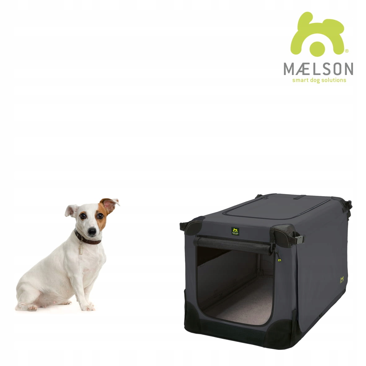Levně Látková klec Soft Kennel SK62 (62x41x41 cm) antracit značky Maelso