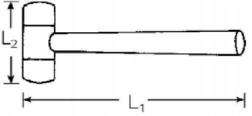 Fi 35mm нейлоновый молоток со сменными наконечниками ST