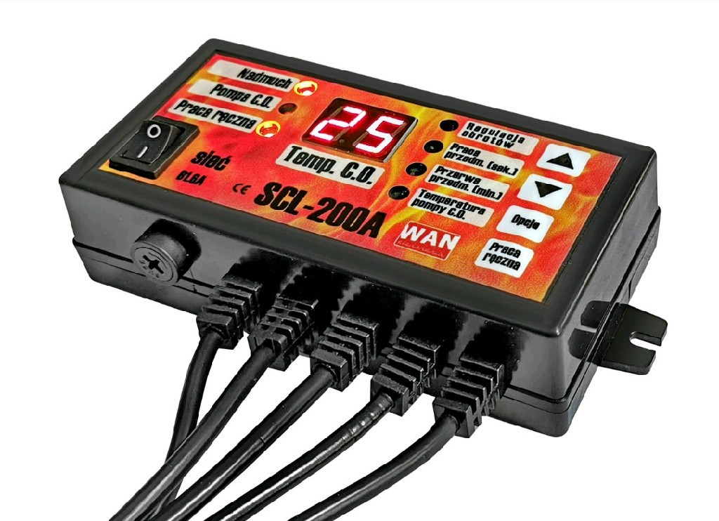 STEROWNIK REGULATOR POMPY CO I DMUCHAWY SCL 200A