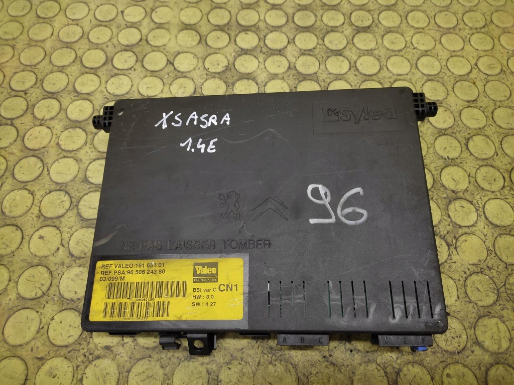 CITROEN XSARA module compartment BSI 9650624380