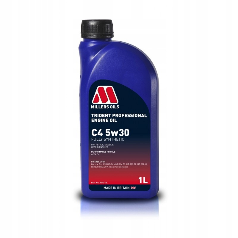Official Product Millers Trident C4 5w30 1L