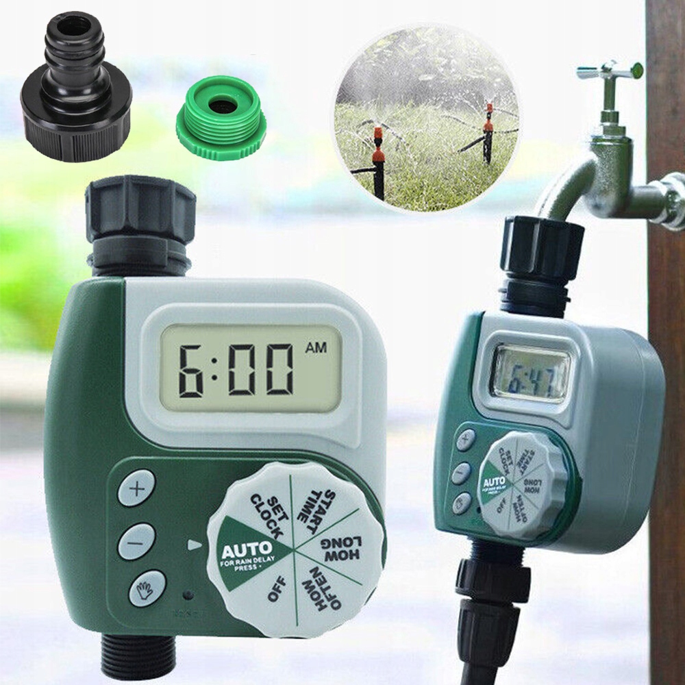 Sterownik Automatyczny Nawadniania Na Kran Wyłącznik Czasowy Zraszacza