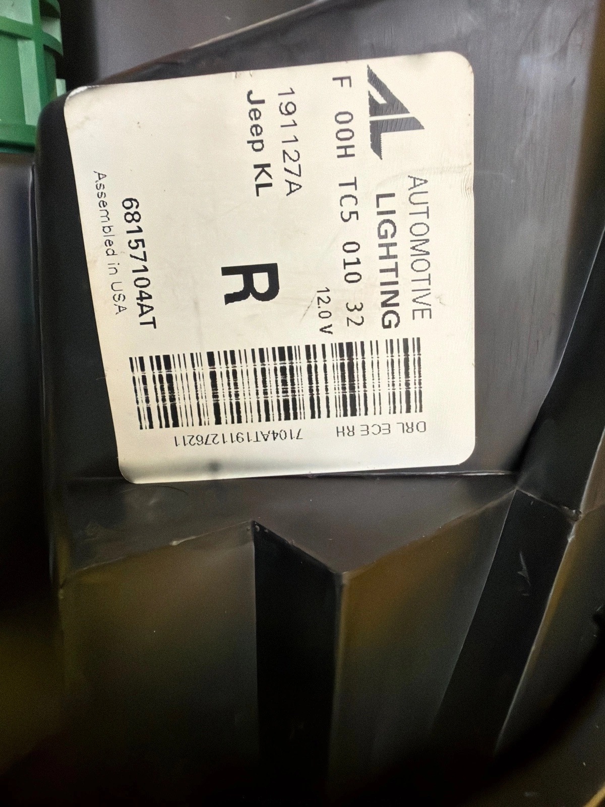 light right front Jeep Cherokee KL 2014-2017 68157104AT USA