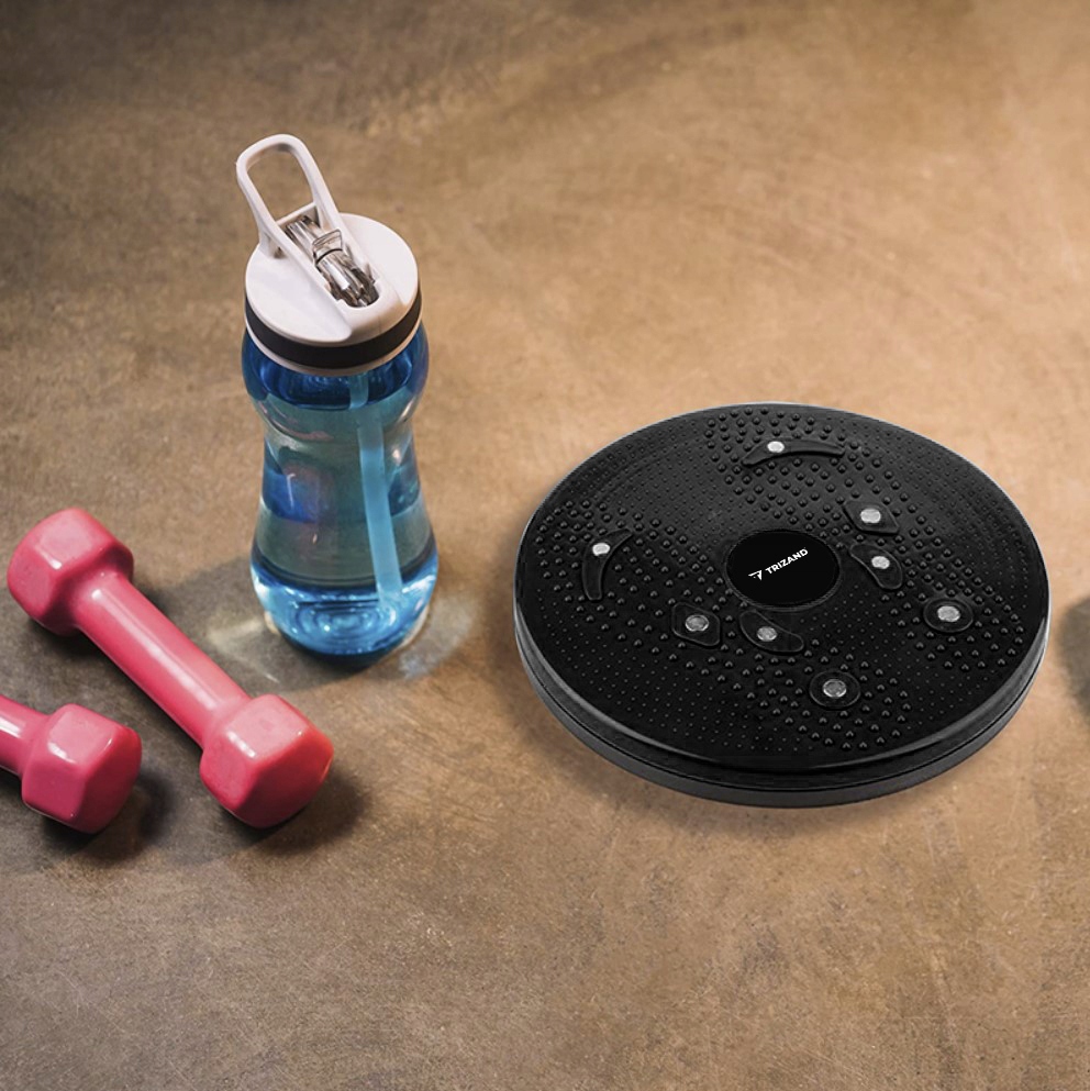 Twister do Ćwiczeń Obrotowy Masażer do Stóp Fitness + Magnesy z Magnesami Marka Trizand