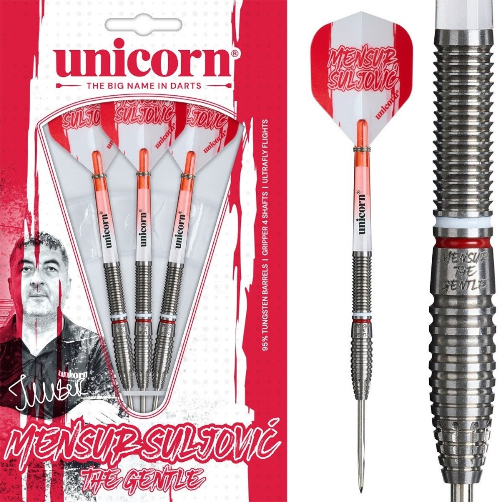 Šipky Unicorn Mensur Suljovic 95% 21 G