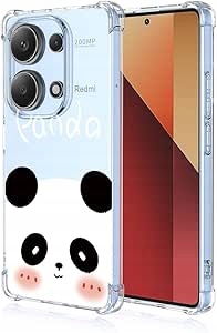 Etui Do Xiaomi Note 13 Pro 4G Słodka Panda Dla Dzieci Szkło