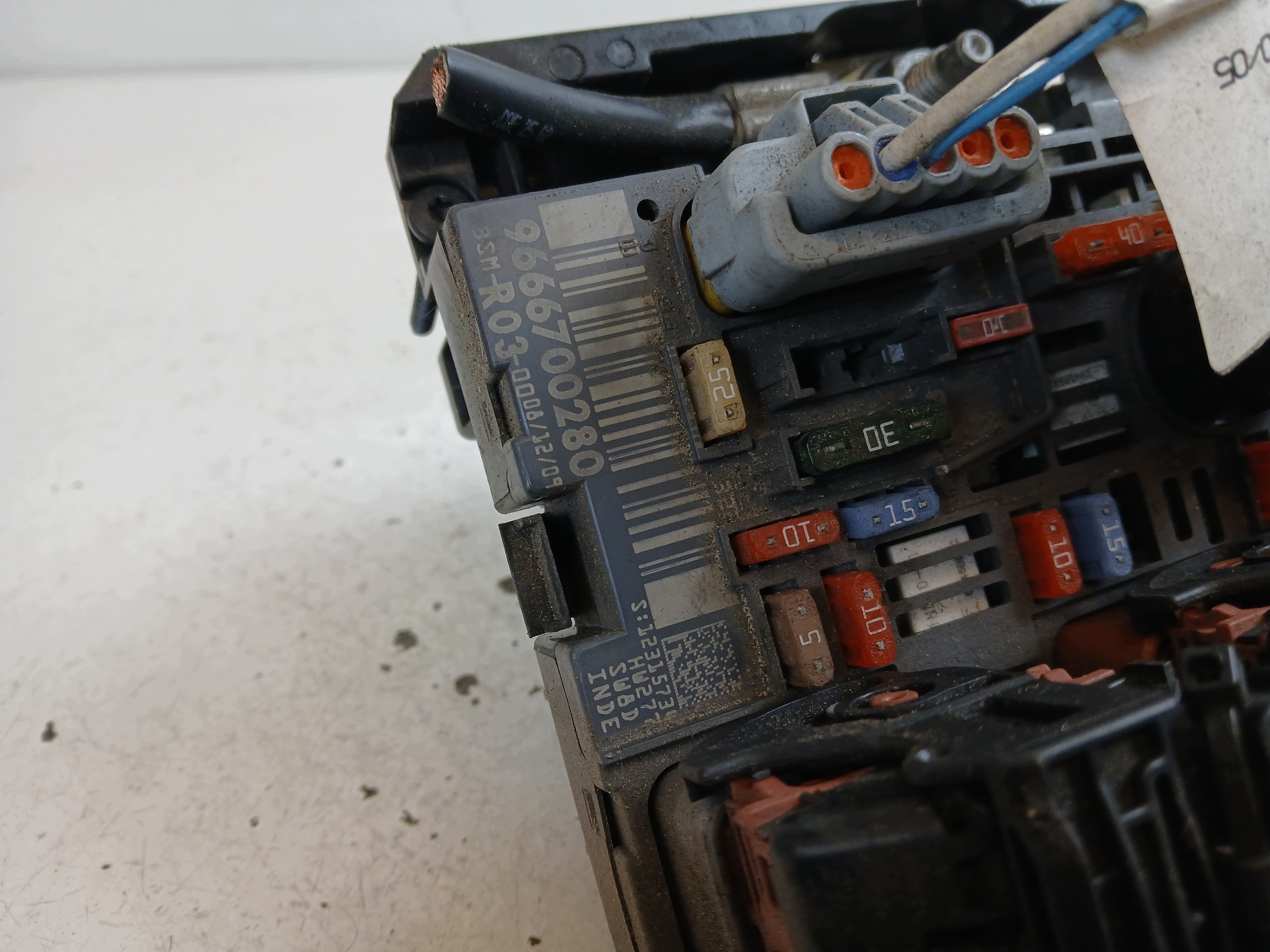 CITROEN JUMPY II fuse box 9666700280 BSM