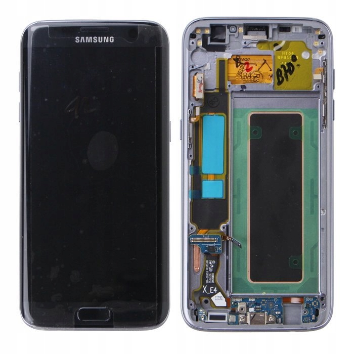 LCD displej Samsung S7 Edge Demo G935X s rychlým Rámeček , černý