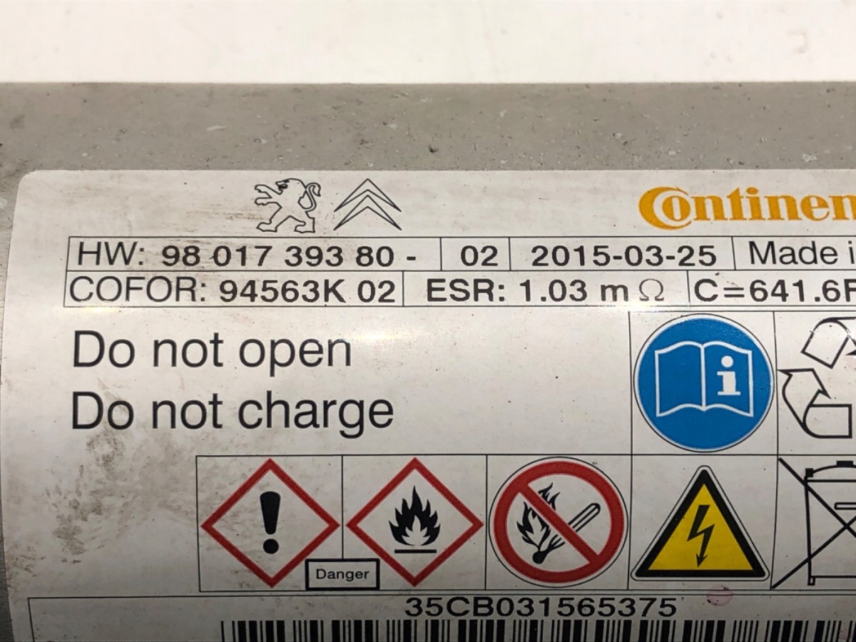 MODUŁ PEUGEOT 508 I 9801739380 STEROWNIK Producent części OEM