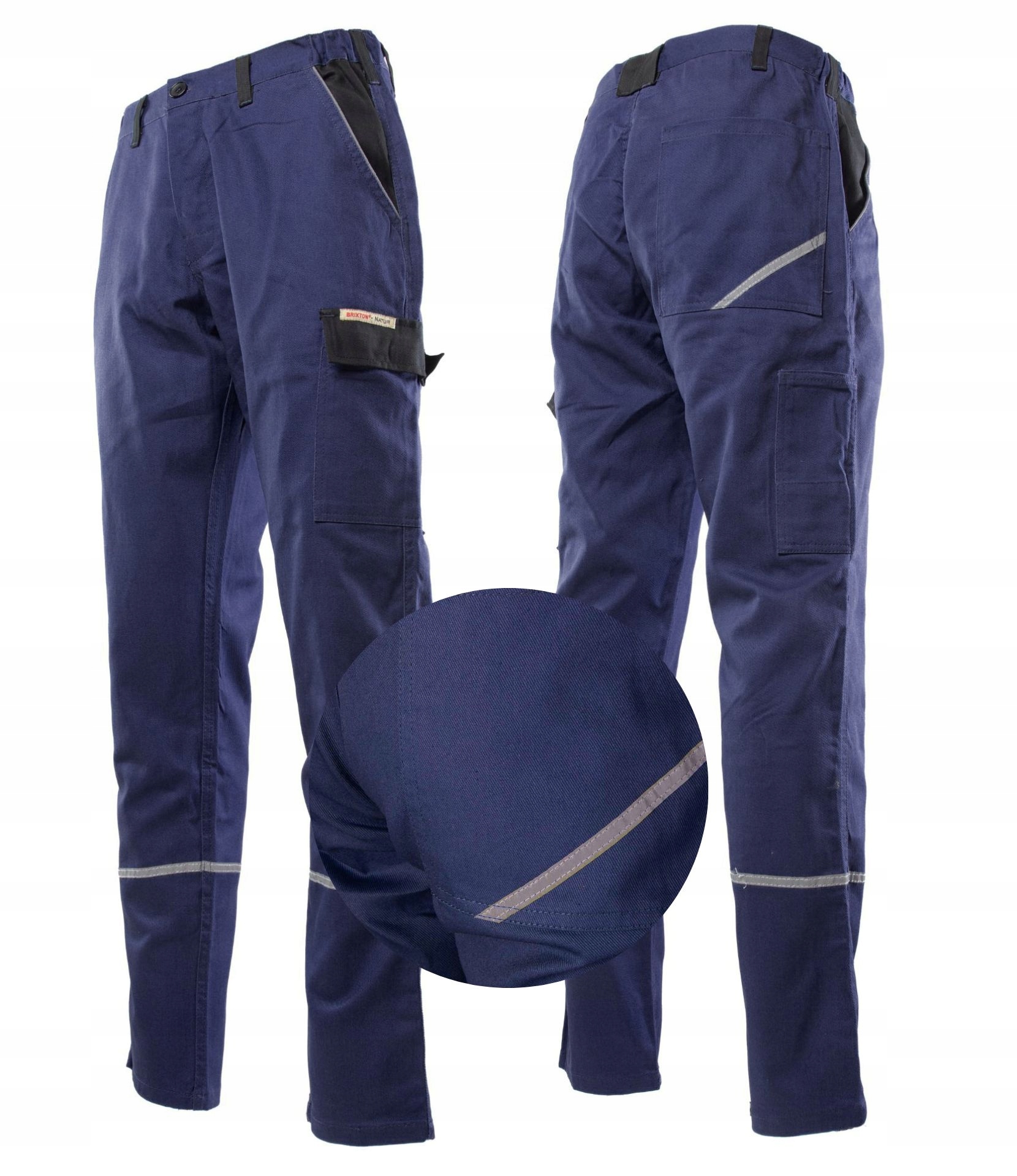 

Spodnie Robocze Ochronne Monterskie Bawełna 100%