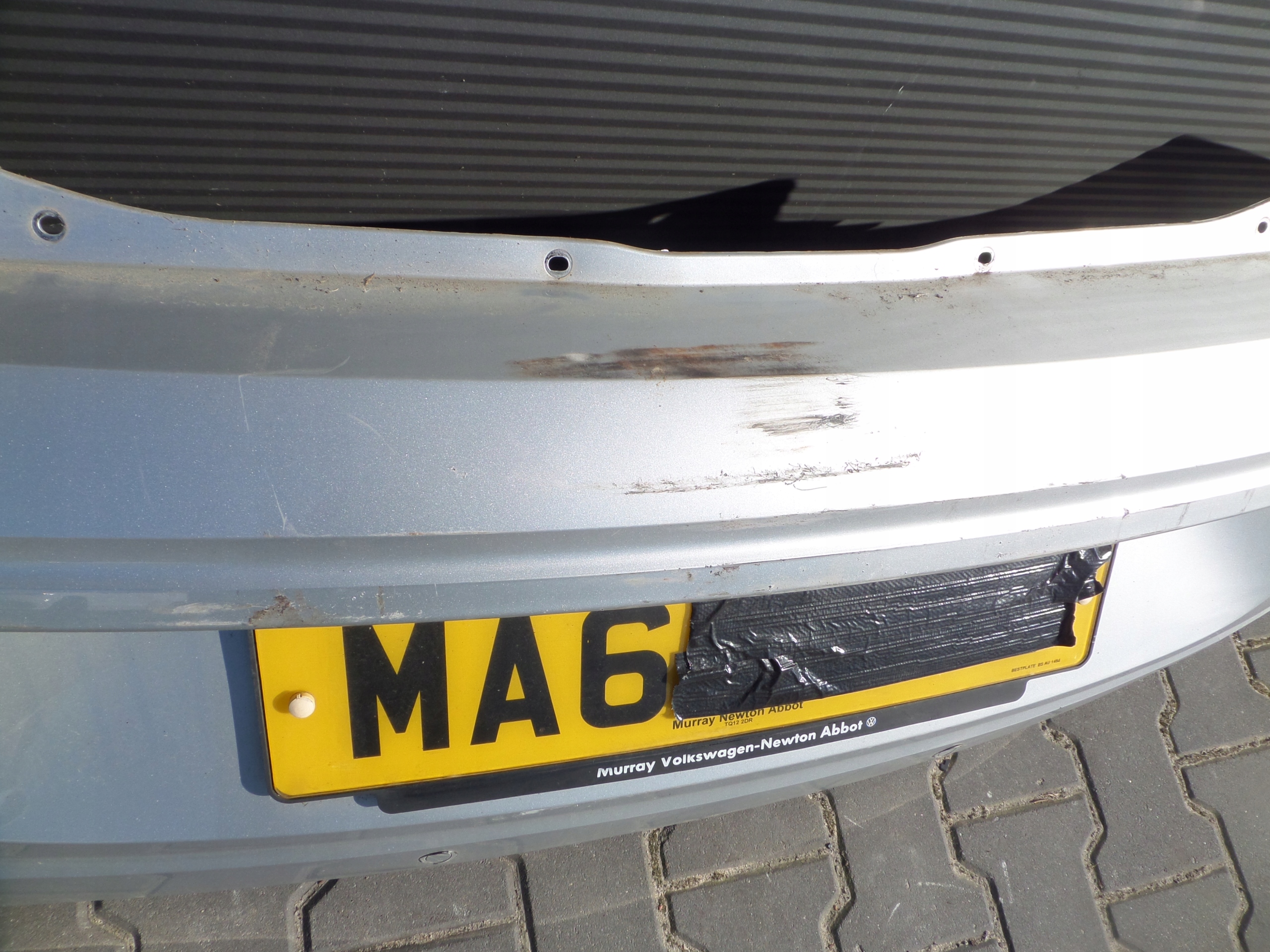 VW UP bumper rear part PDC