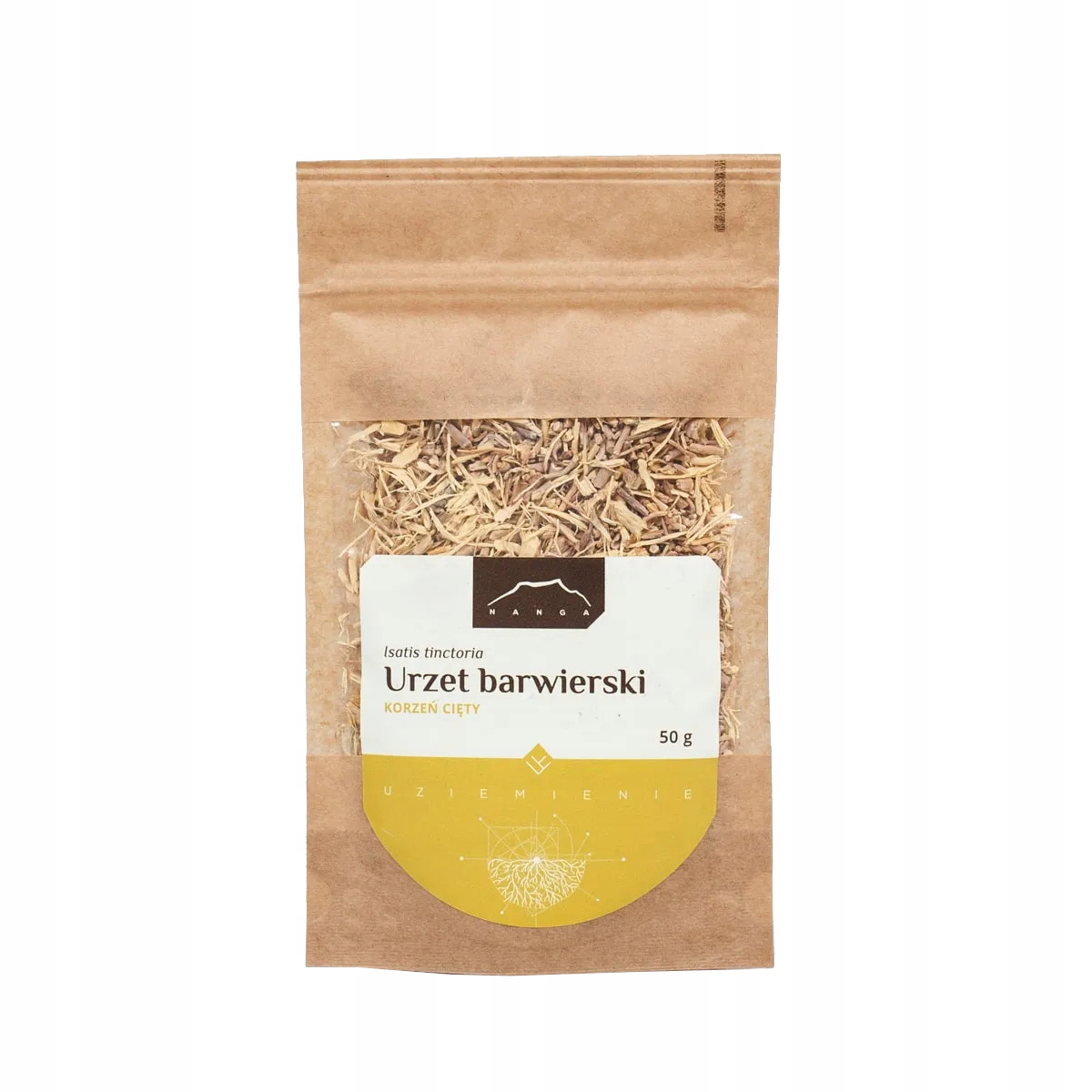 

Urzet barwierski Isatis tinctoria korzeń cięty 50g