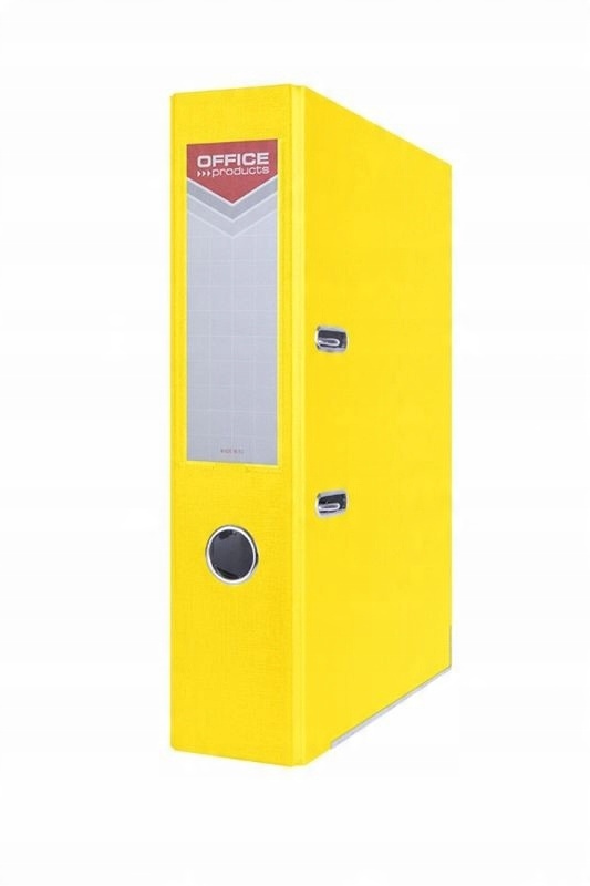 

Segregator A4 75MM Z Szyną Office Żółty