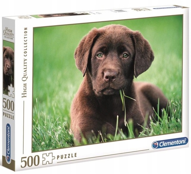 

Puzzle 500 El. Chocolate Puppy Brązowy Szczeniak