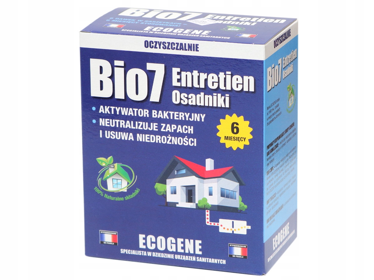 

Preparat do oczyszczalni Bio7 Entretien 480g