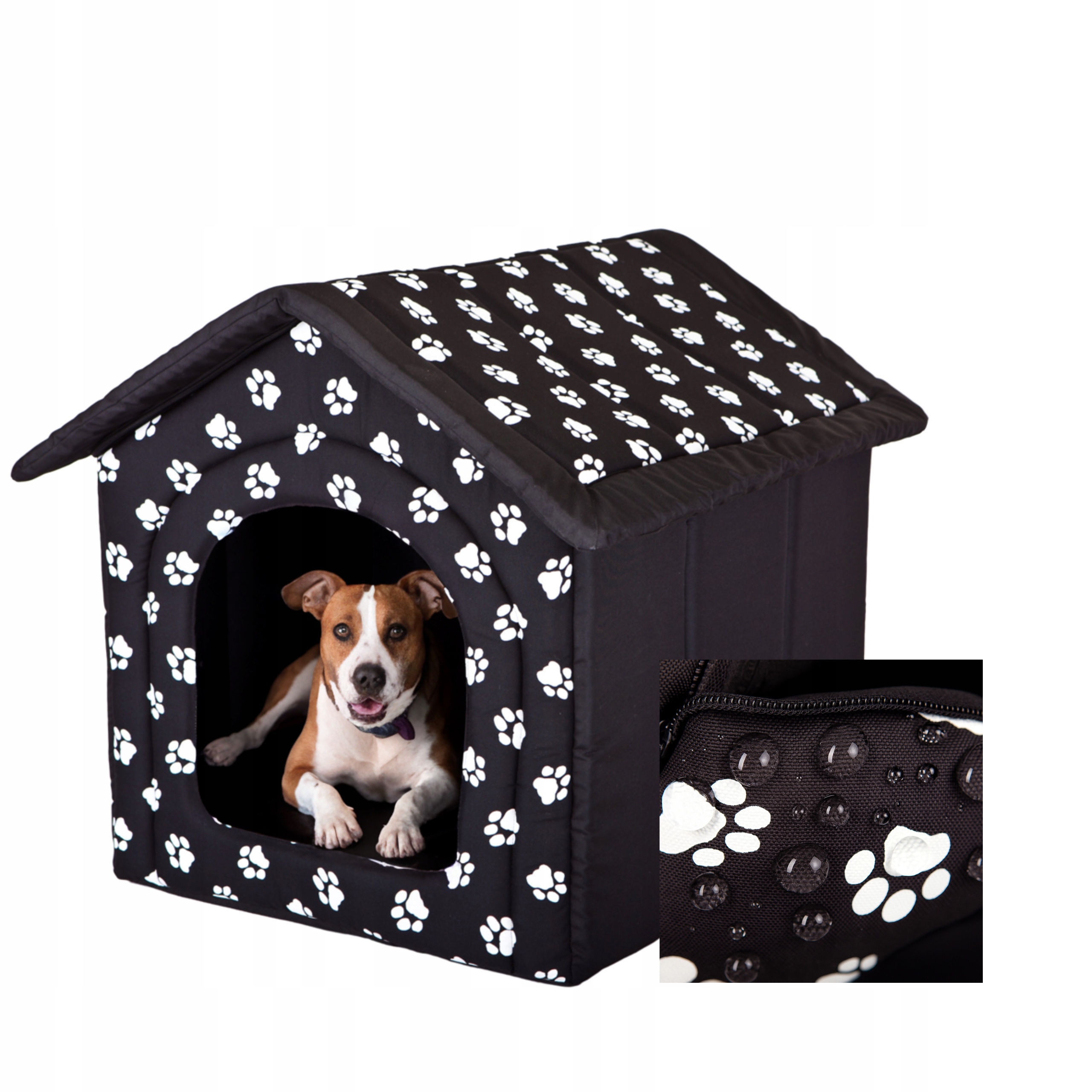 Buda Dla Psa – Legowisko, Miękka Buda, Domek, Posłanie, Doggy 44x38x45 cm