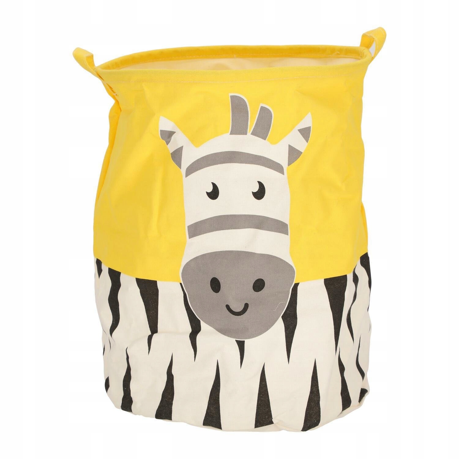 

Składany Worek Kosz na Zabawki Żółty Zebra