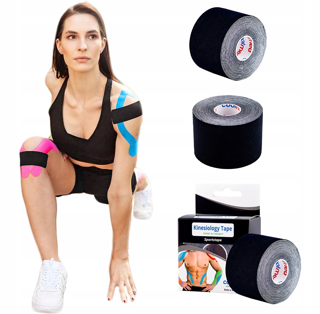 

Kinesiotaping Kinesio Plastry Tejpy Tape Taśma