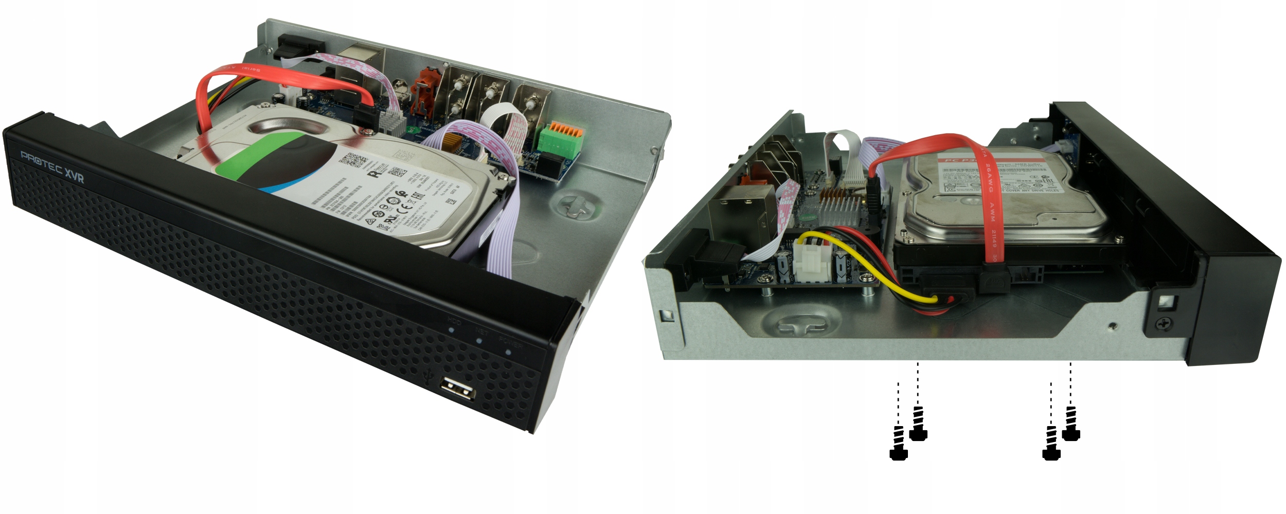 MONITORING 6 KAMER ROZDZIELCZOŚĆ 4K 8MP BEZ HDD Kod producenta PR-XVR-06T8D-BD